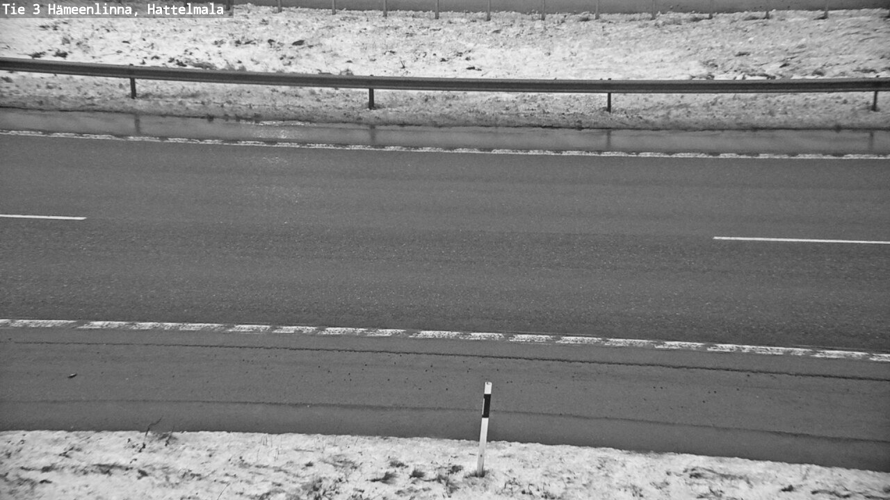 Weather Camera Image Road 3 Hämeenlinna, Hattelmala, Hämeenlinna, Kanta-Häme