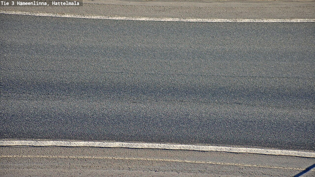 Weather Camera Image Road 3 Hämeenlinna, Hattelmala, Hämeenlinna, Kanta-Häme