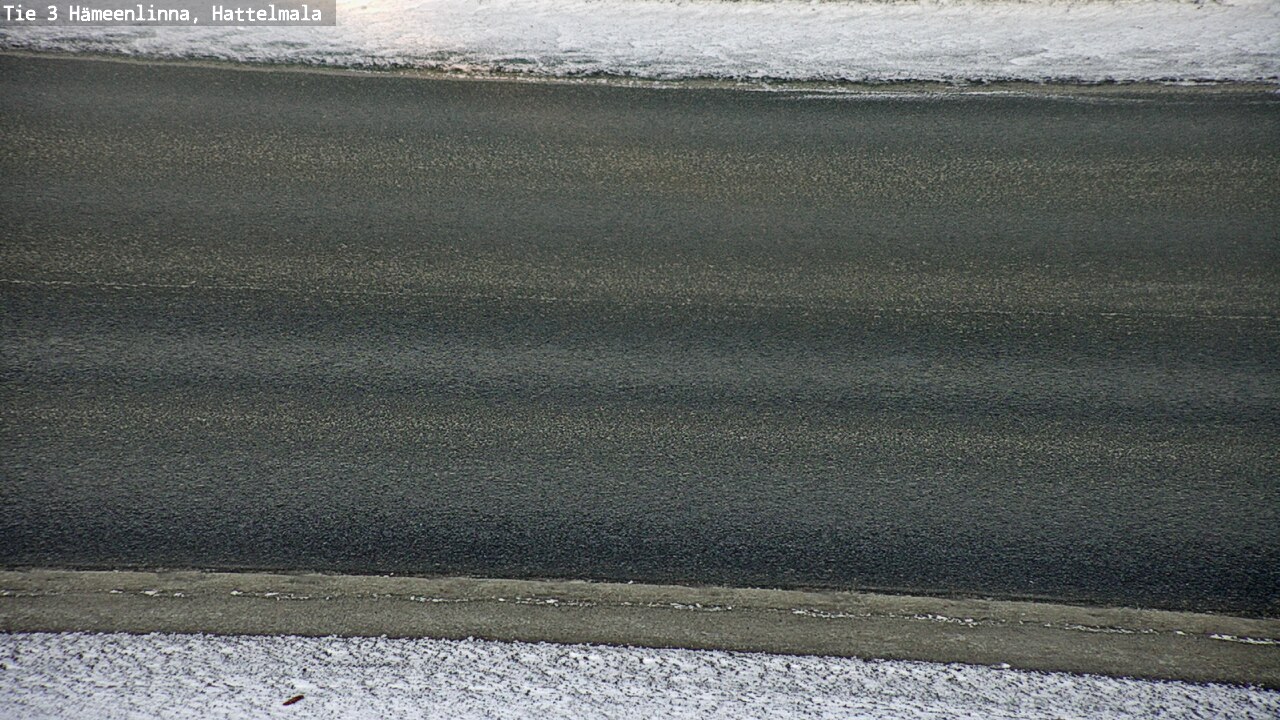 Weather Camera Image Road 3 Hämeenlinna, Hattelmala, Hämeenlinna, Kanta-Häme