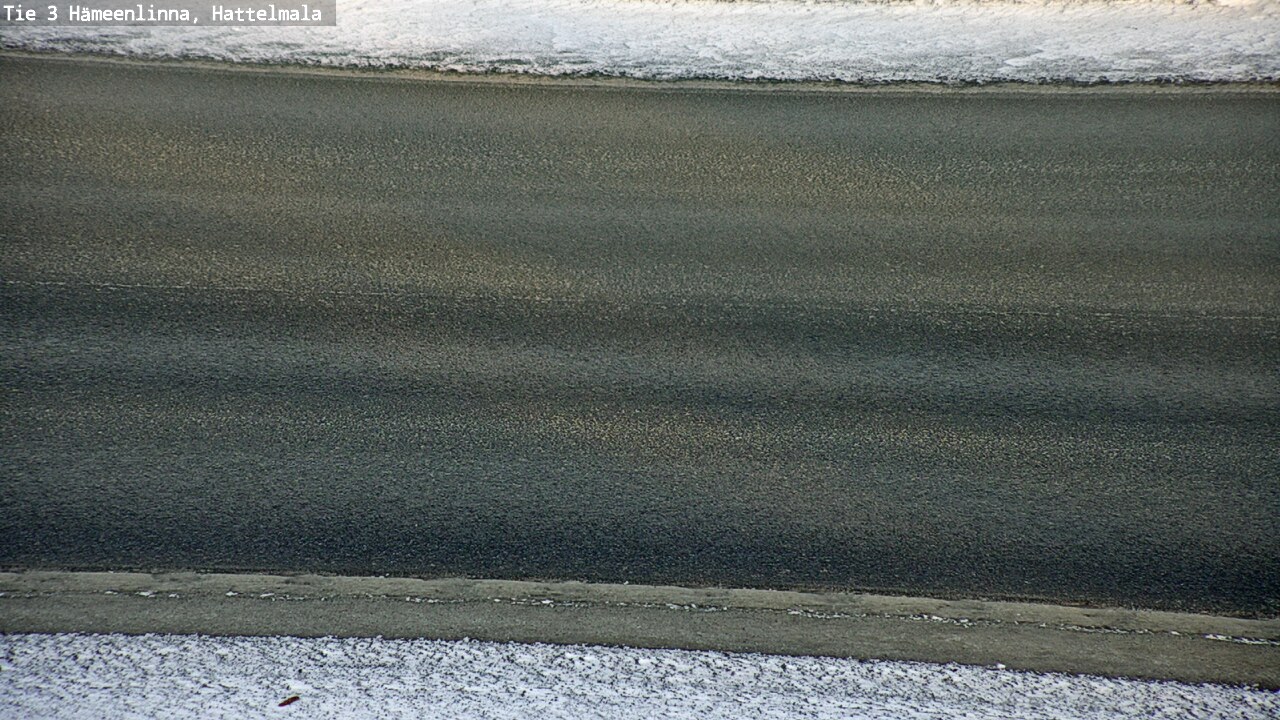 Weather Camera Image Road 3 Hämeenlinna, Hattelmala, Hämeenlinna, Kanta-Häme