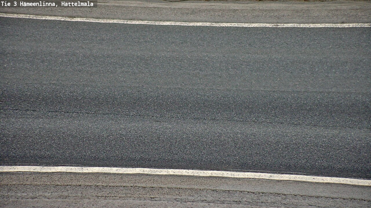 Weather Camera Image Road 3 Hämeenlinna, Hattelmala, Hämeenlinna, Kanta-Häme