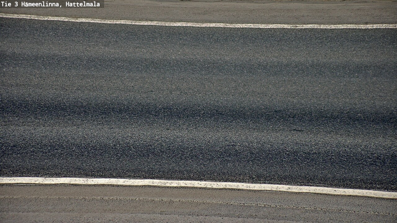 Weather Camera Image Road 3 Hämeenlinna, Hattelmala, Hämeenlinna, Kanta-Häme