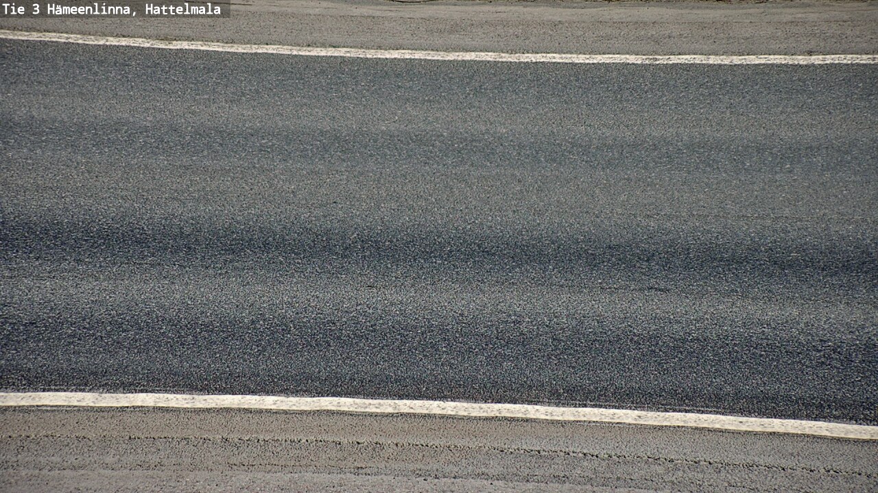 Weather Camera Image Road 3 Hämeenlinna, Hattelmala, Hämeenlinna, Kanta-Häme