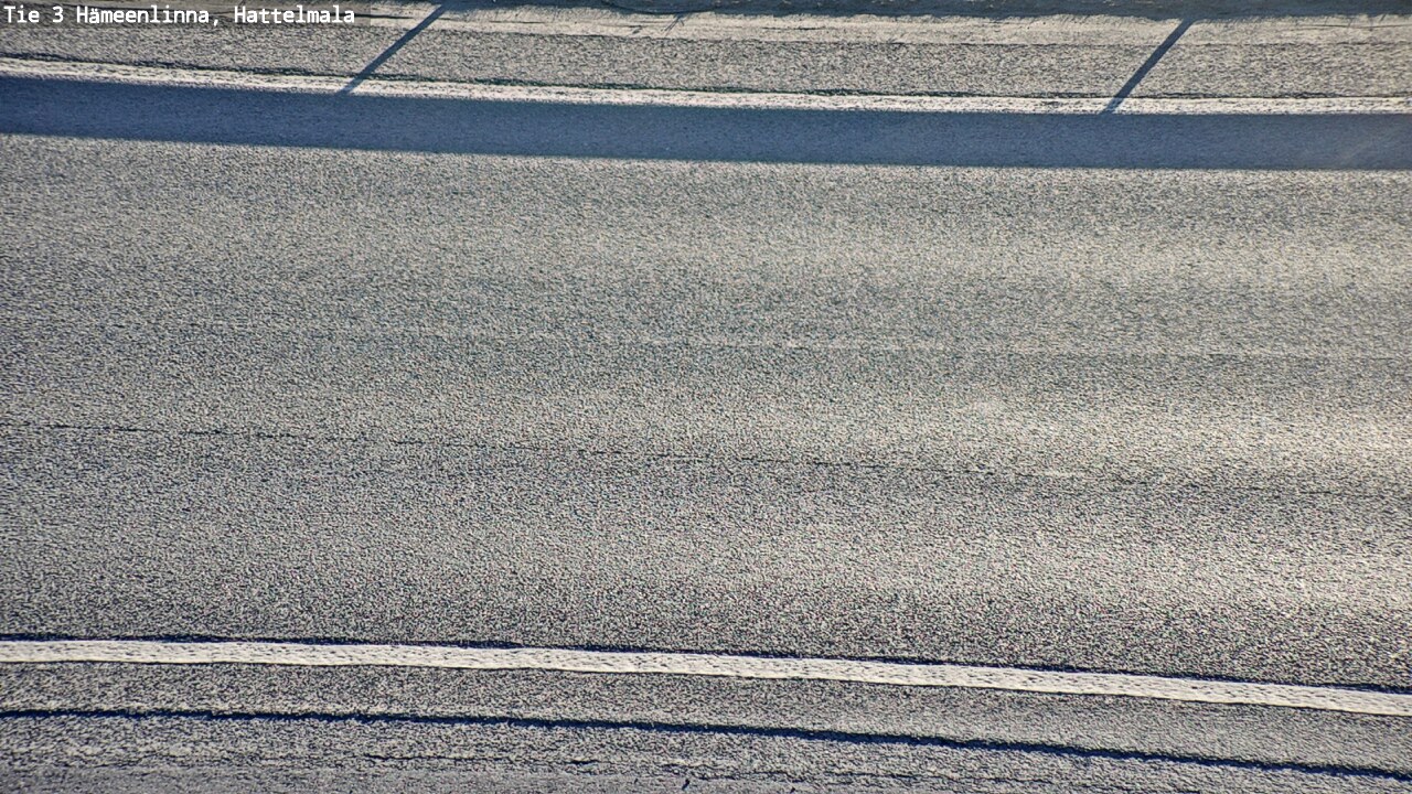 Weather Camera Image Road 3 Hämeenlinna, Hattelmala, Hämeenlinna, Kanta-Häme