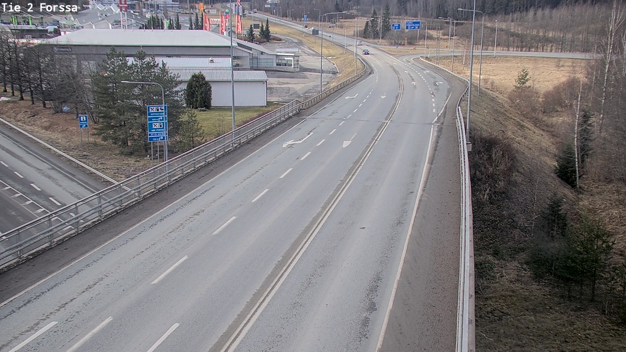 Weather Camera Image Väg 2 Forssa, Forssa, Kanta-Häme