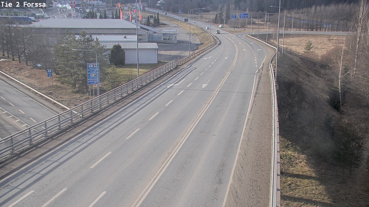 Weather Camera Image Väg 2 Forssa, Forssa, Kanta-Häme