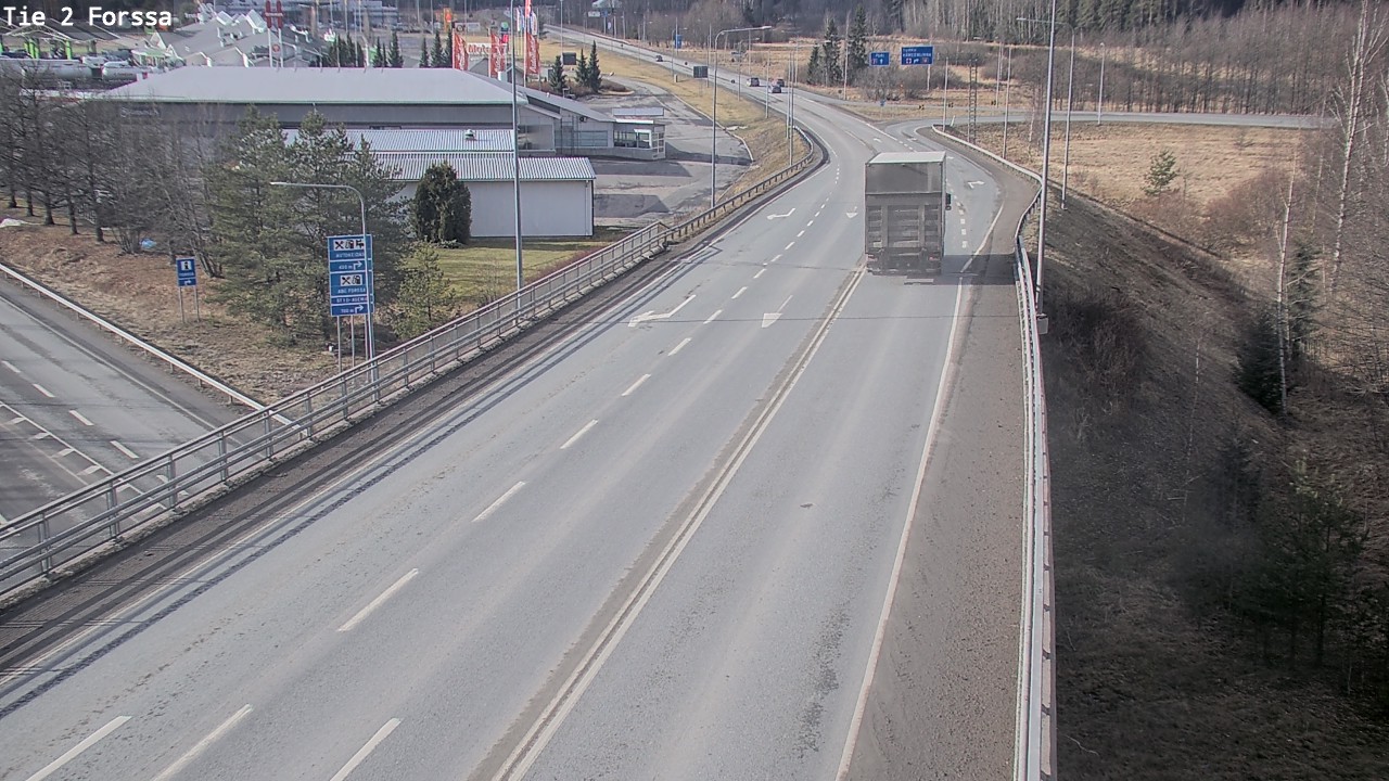 Weather Camera Image Väg 2 Forssa, Forssa, Kanta-Häme