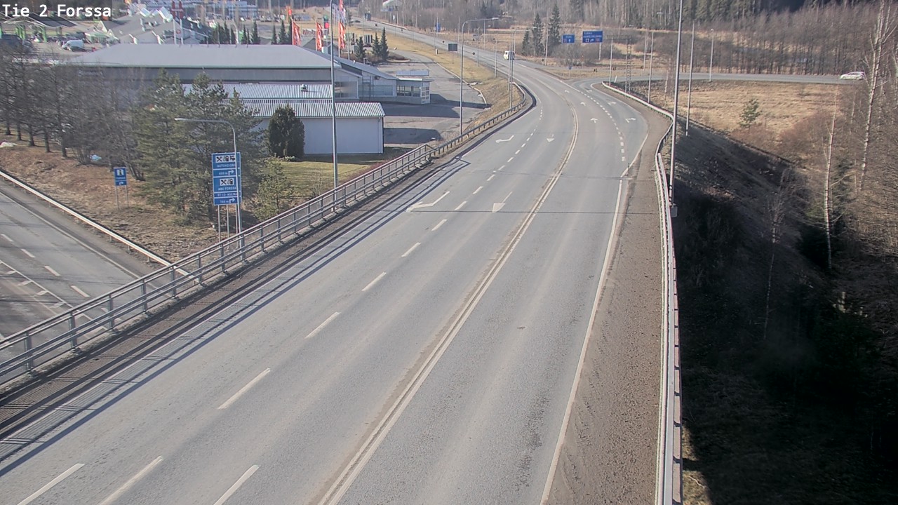 Weather Camera Image Väg 2 Forssa, Forssa, Kanta-Häme