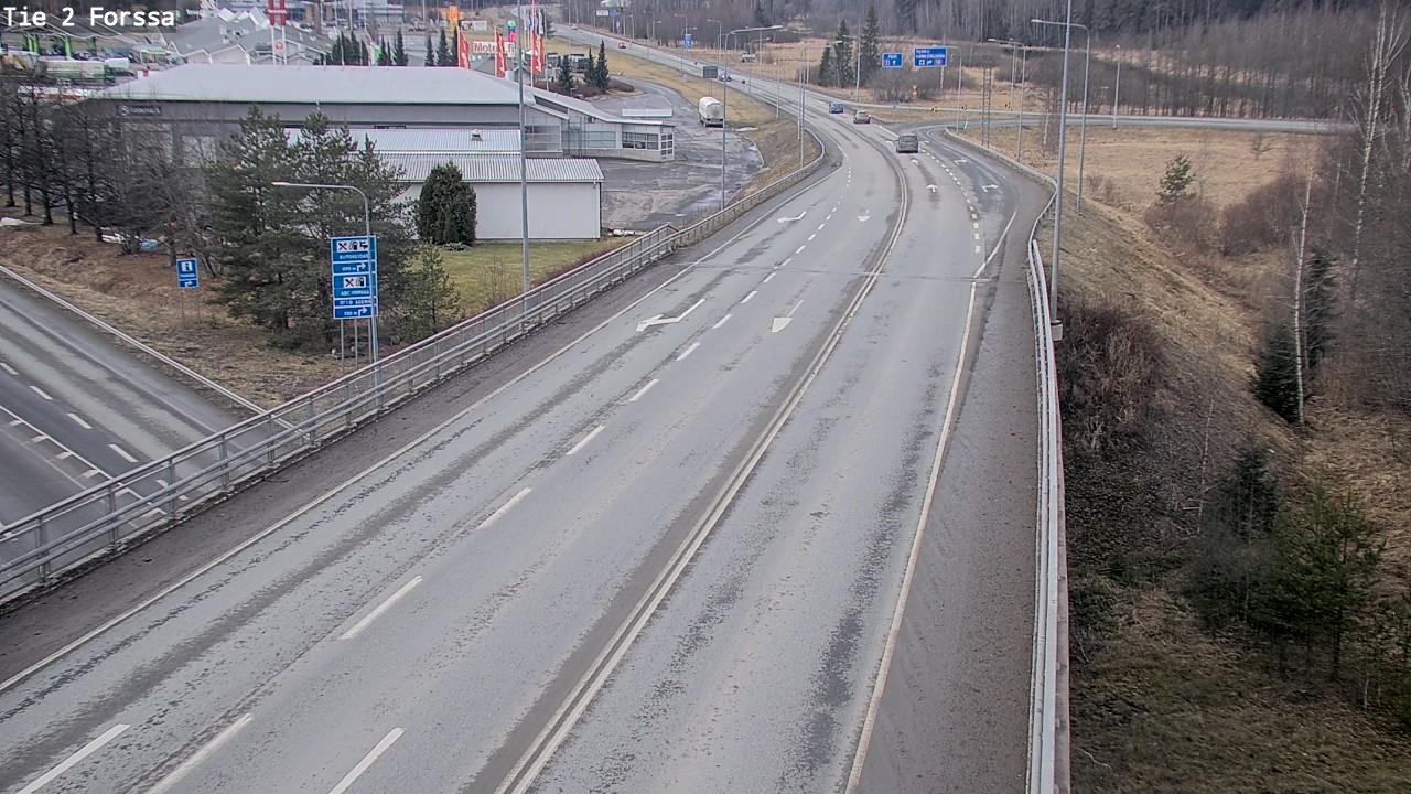 Weather Camera Image Väg 2 Forssa, Forssa, Kanta-Häme