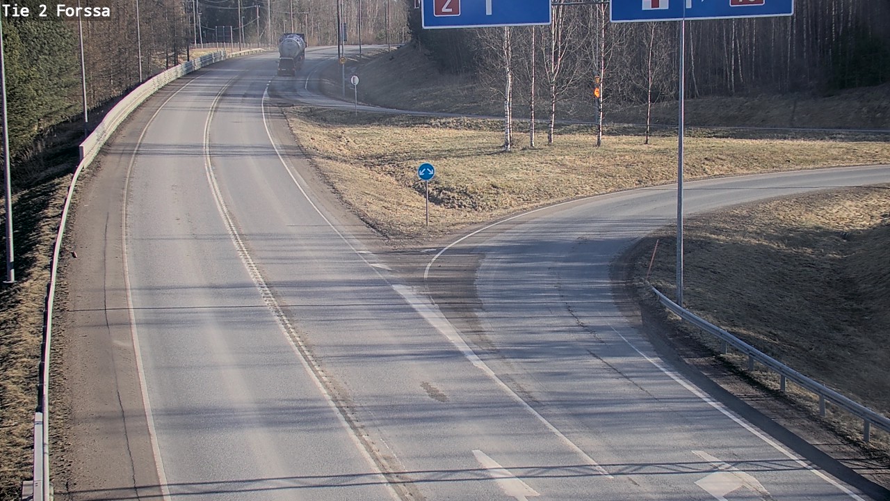 Weather Camera Image Väg 2 Forssa, Forssa, Kanta-Häme