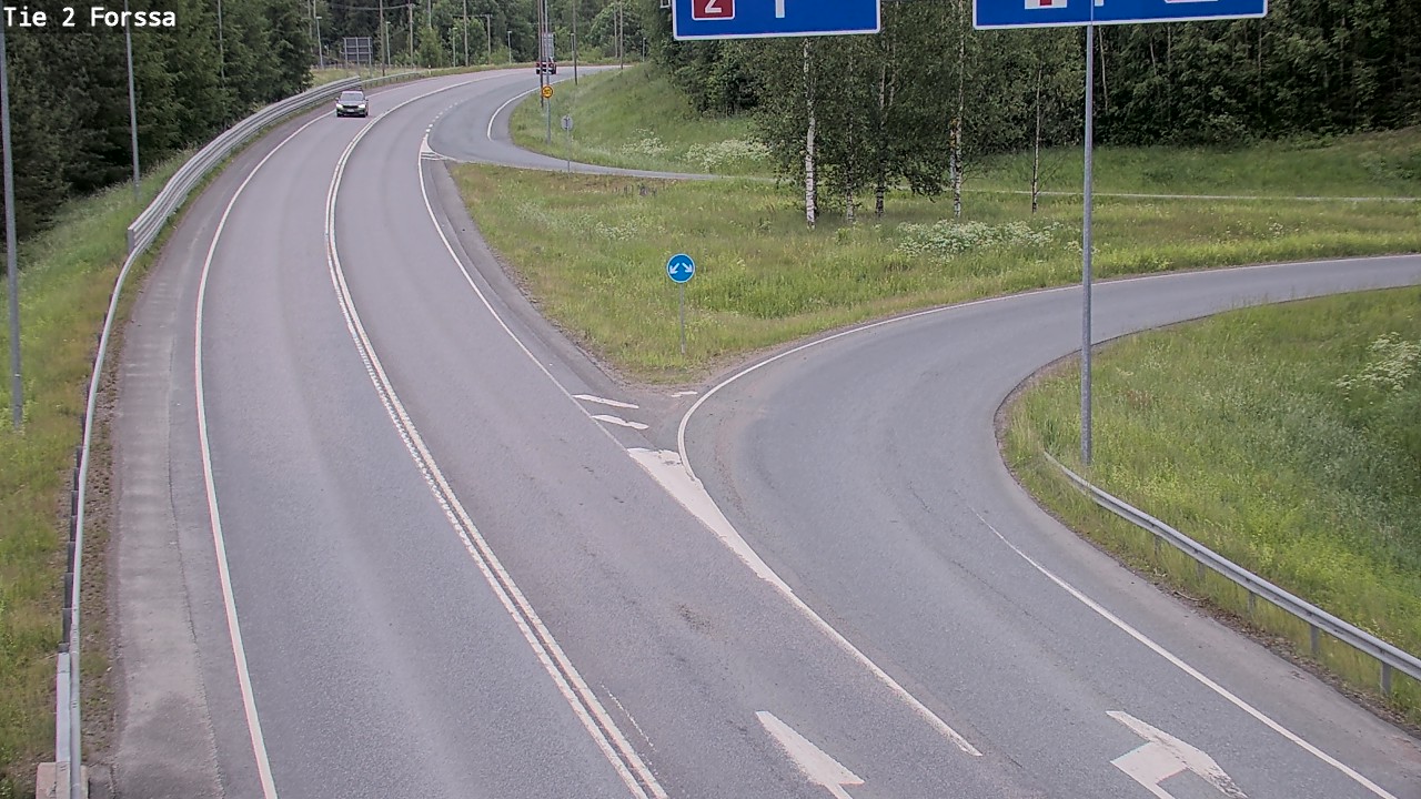 Weather Camera Image Väg 2 Forssa, Forssa, Kanta-Häme