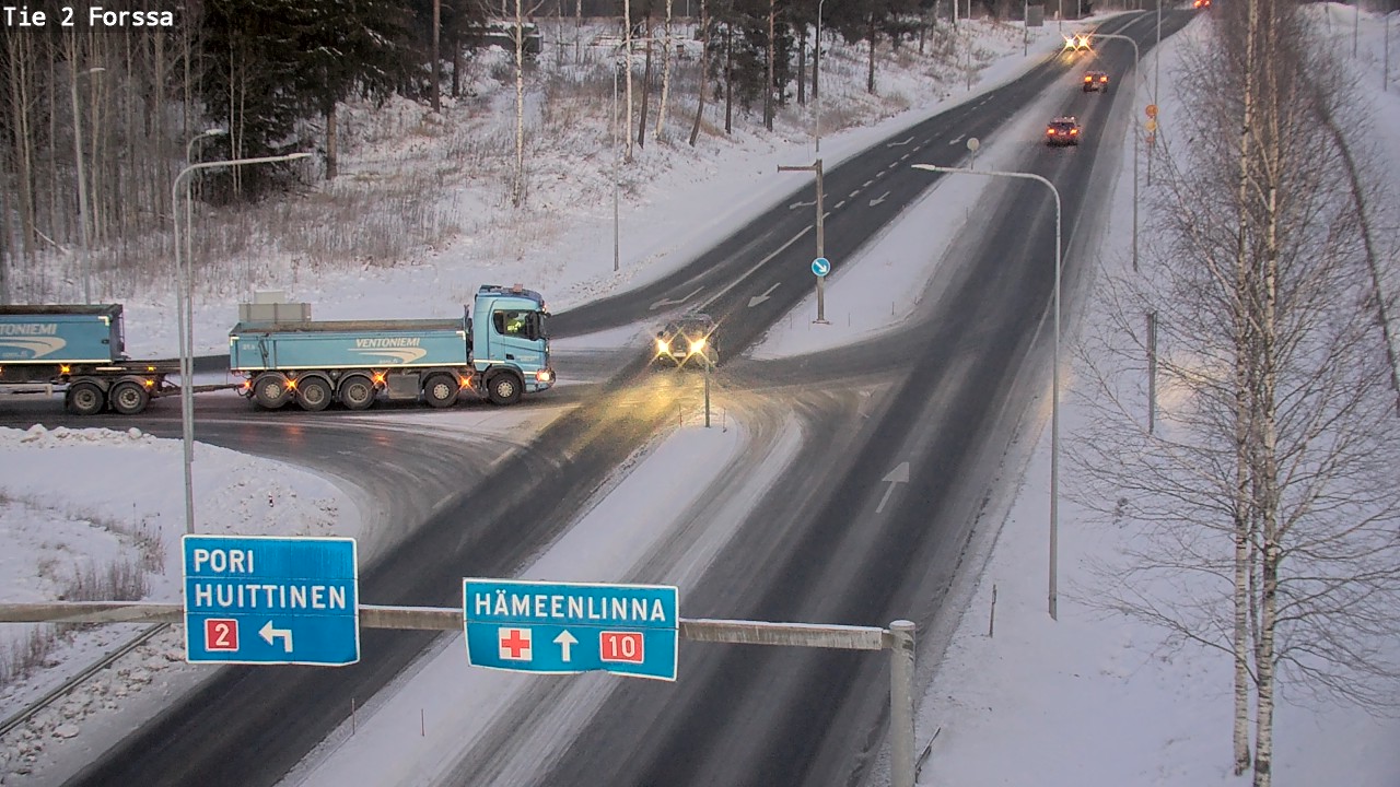 Weather Camera Image Väg 2 Forssa, Forssa, Kanta-Häme