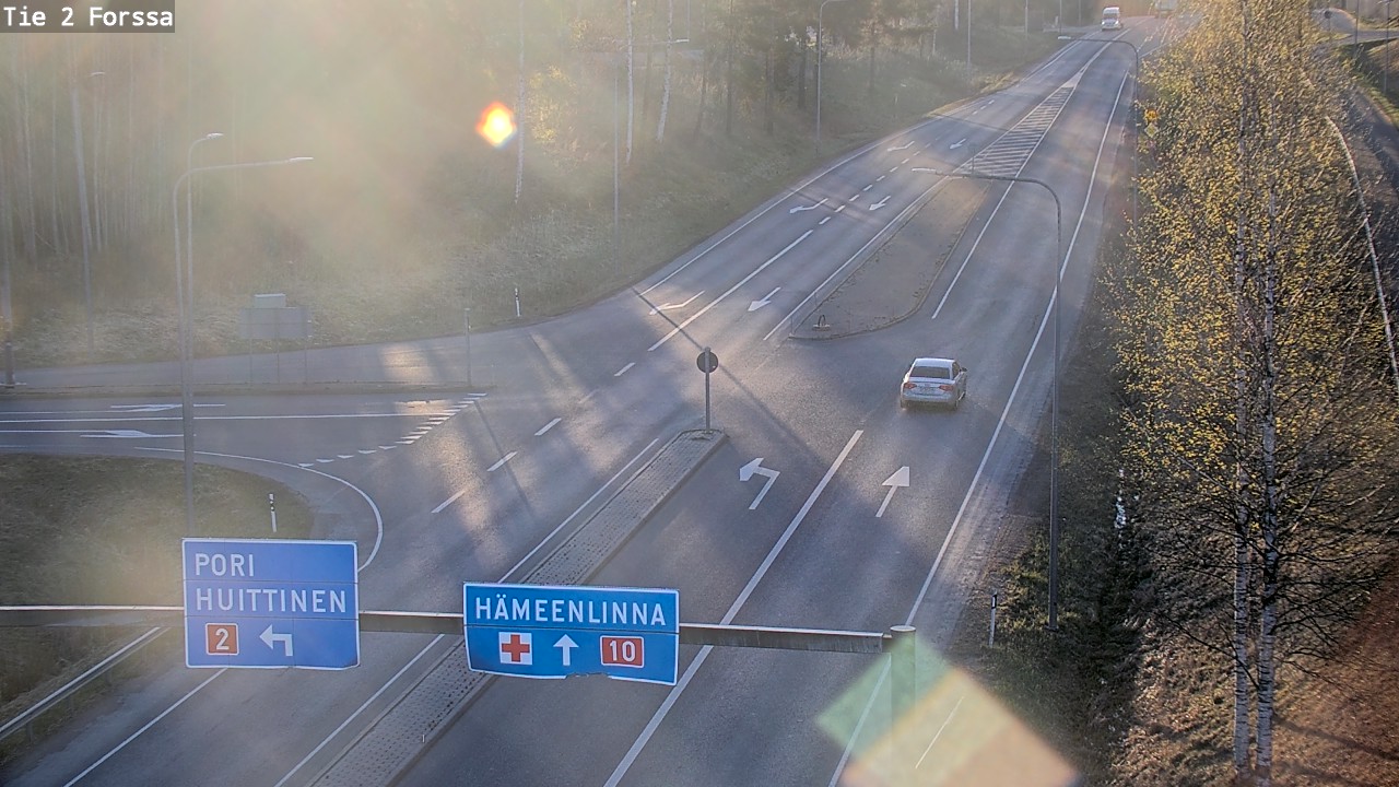 Weather Camera Image Road 2 Forssa, Forssa, Kanta-Häme