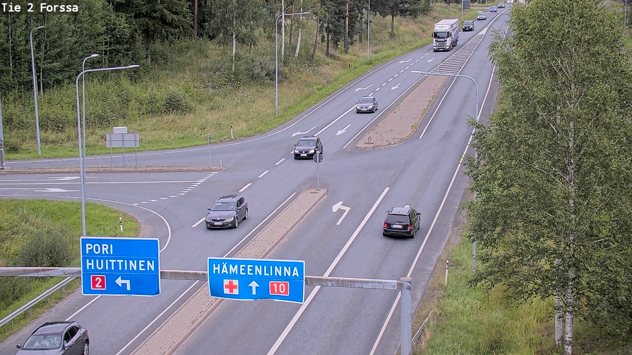 Weather Camera Image Väg 2 Forssa, Forssa, Kanta-Häme