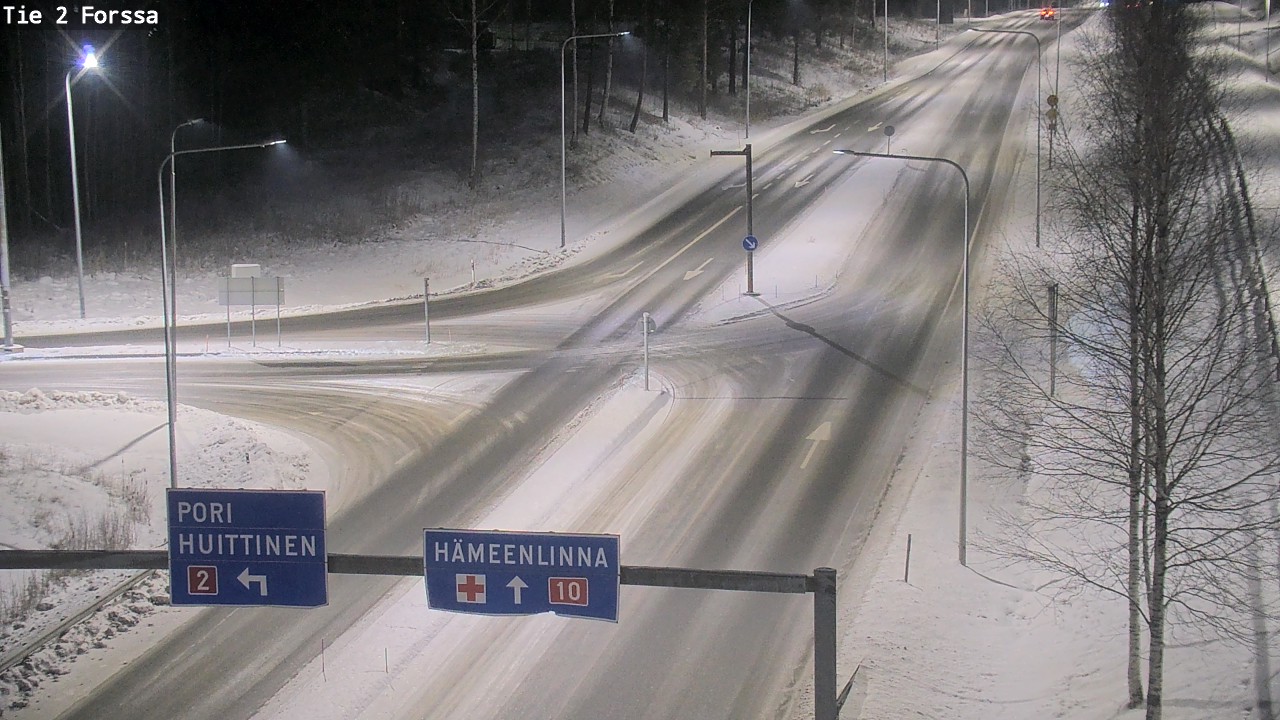Weather Camera Image Väg 2 Forssa, Forssa, Kanta-Häme