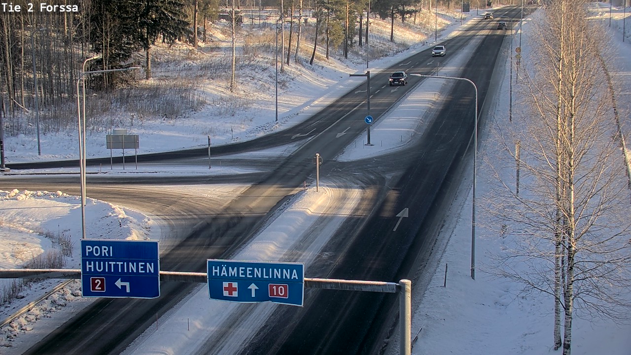 Weather Camera Image Road 2 Forssa, Forssa, Kanta-Häme