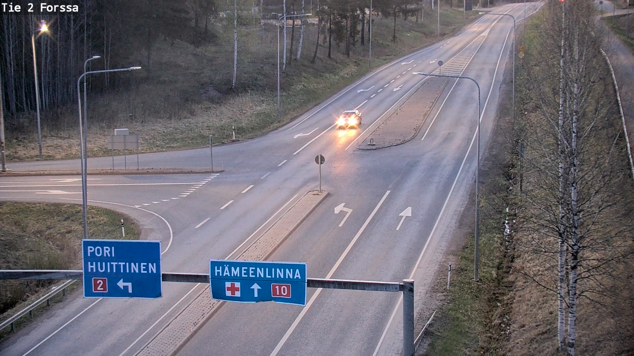 Weather Camera Image Road 2 Forssa, Forssa, Kanta-Häme