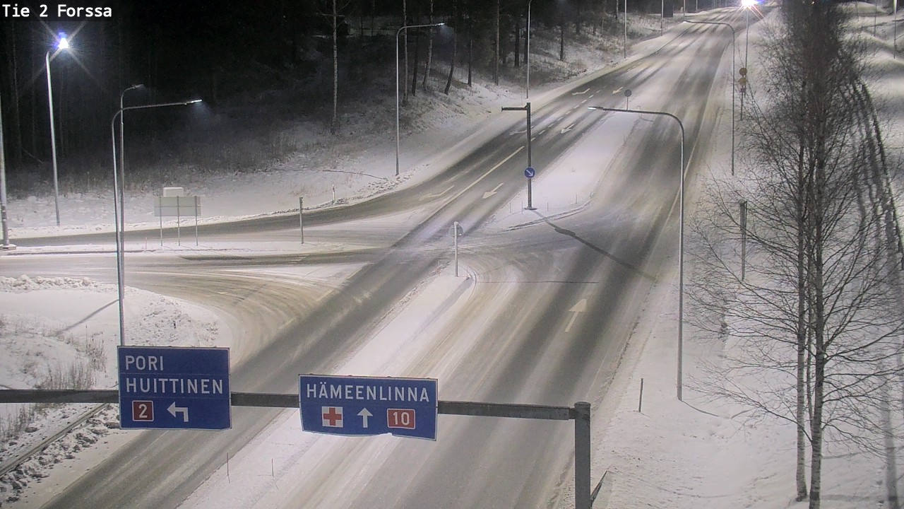 Weather Camera Image Väg 2 Forssa, Forssa, Kanta-Häme