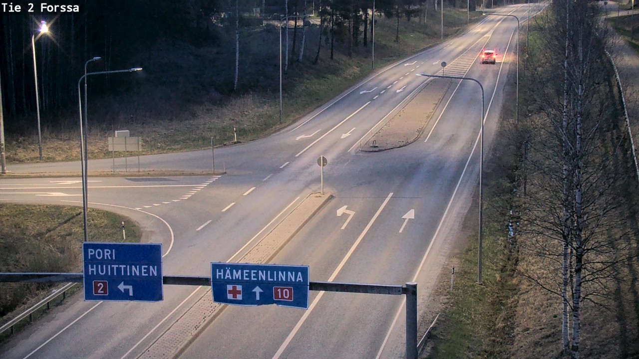 Weather Camera Image Road 2 Forssa, Forssa, Kanta-Häme