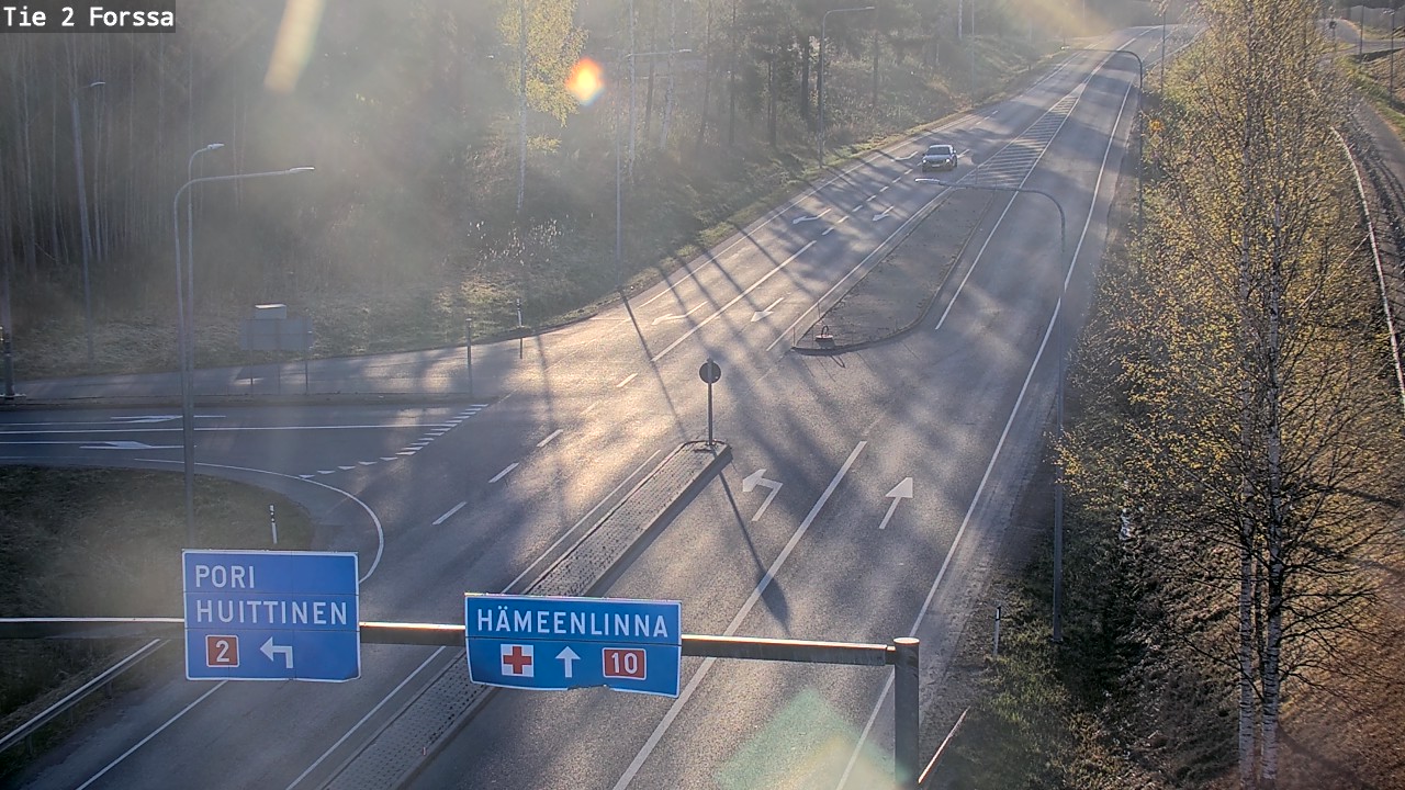 Weather Camera Image Road 2 Forssa, Forssa, Kanta-Häme