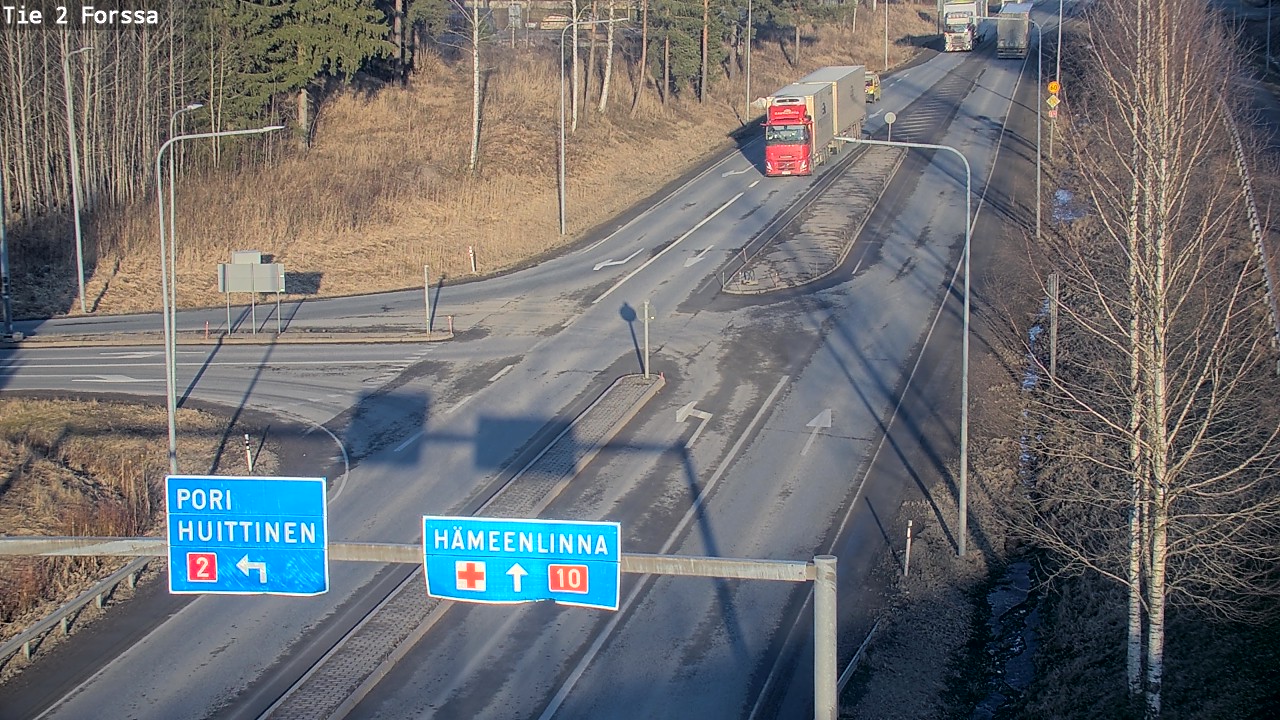 Weather Camera Image Väg 2 Forssa, Forssa, Kanta-Häme