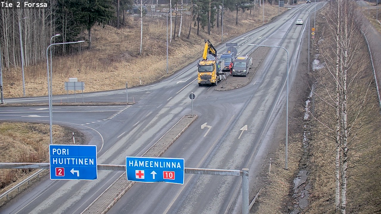 Weather Camera Image Väg 2 Forssa, Forssa, Kanta-Häme