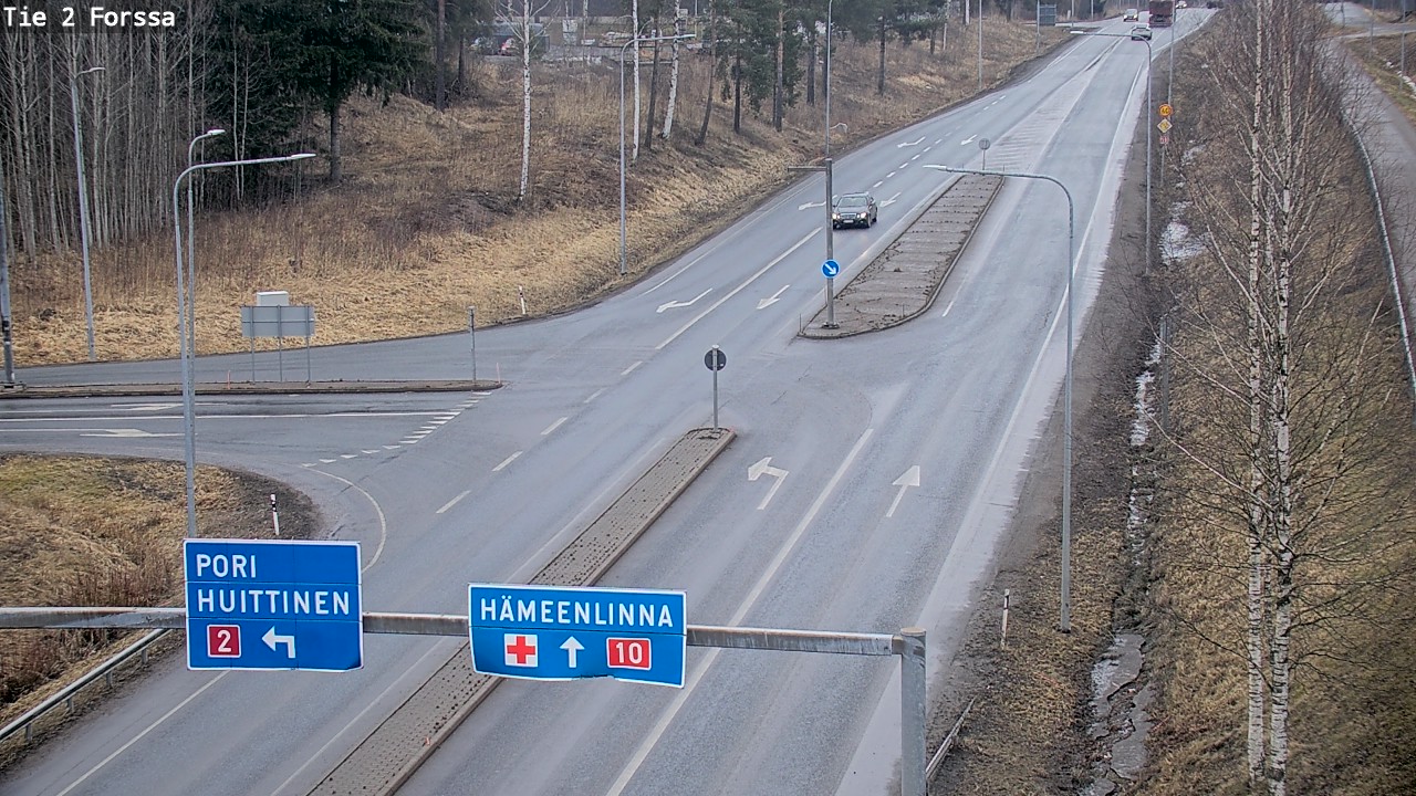 Weather Camera Image Väg 2 Forssa, Forssa, Kanta-Häme