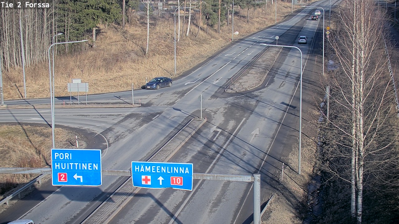 Weather Camera Image Road 2 Forssa, Forssa, Kanta-Häme