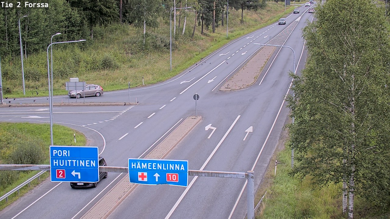 Weather Camera Image Väg 2 Forssa, Forssa, Kanta-Häme