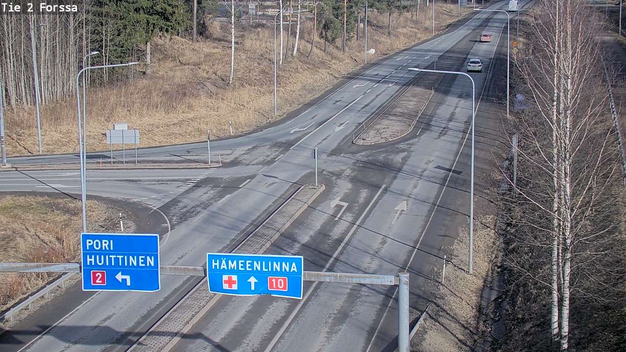 Weather Camera Image Väg 2 Forssa, Forssa, Kanta-Häme