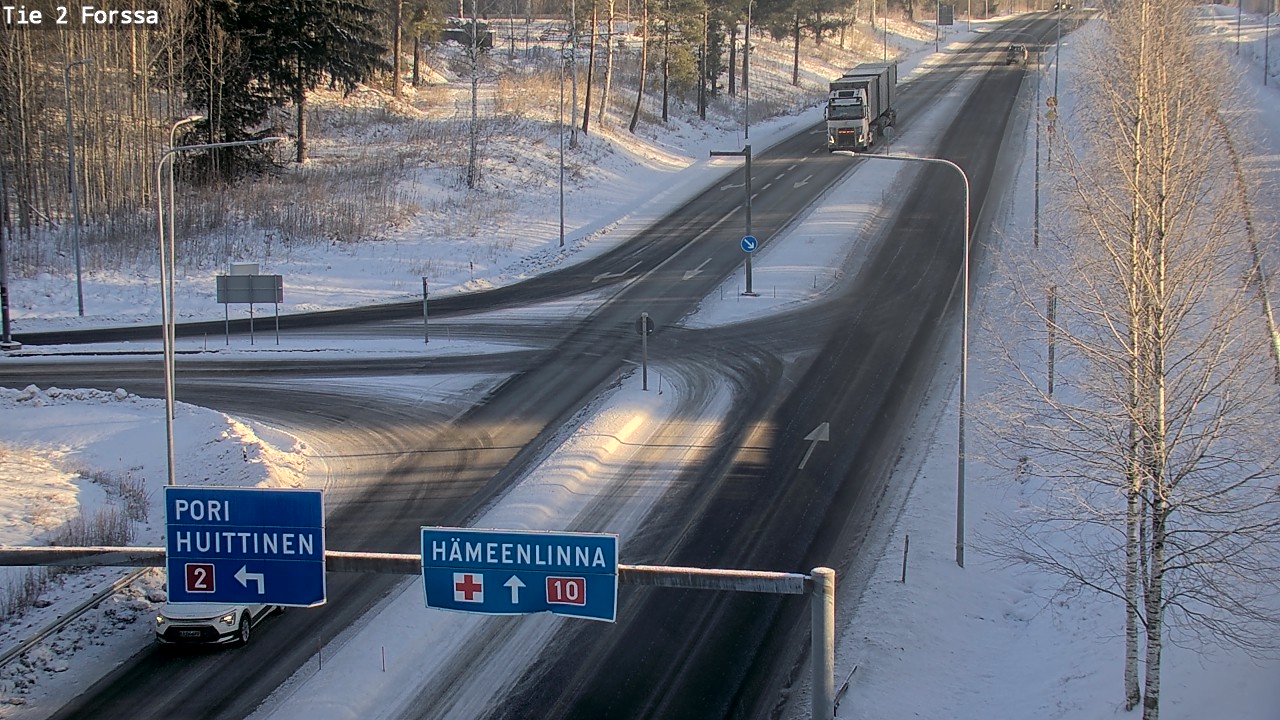 Weather Camera Image Road 2 Forssa, Forssa, Kanta-Häme