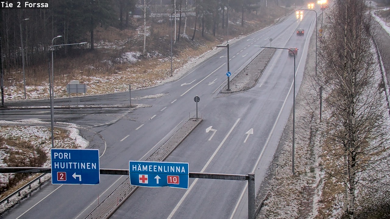 Weather Camera Image Väg 2 Forssa, Forssa, Kanta-Häme