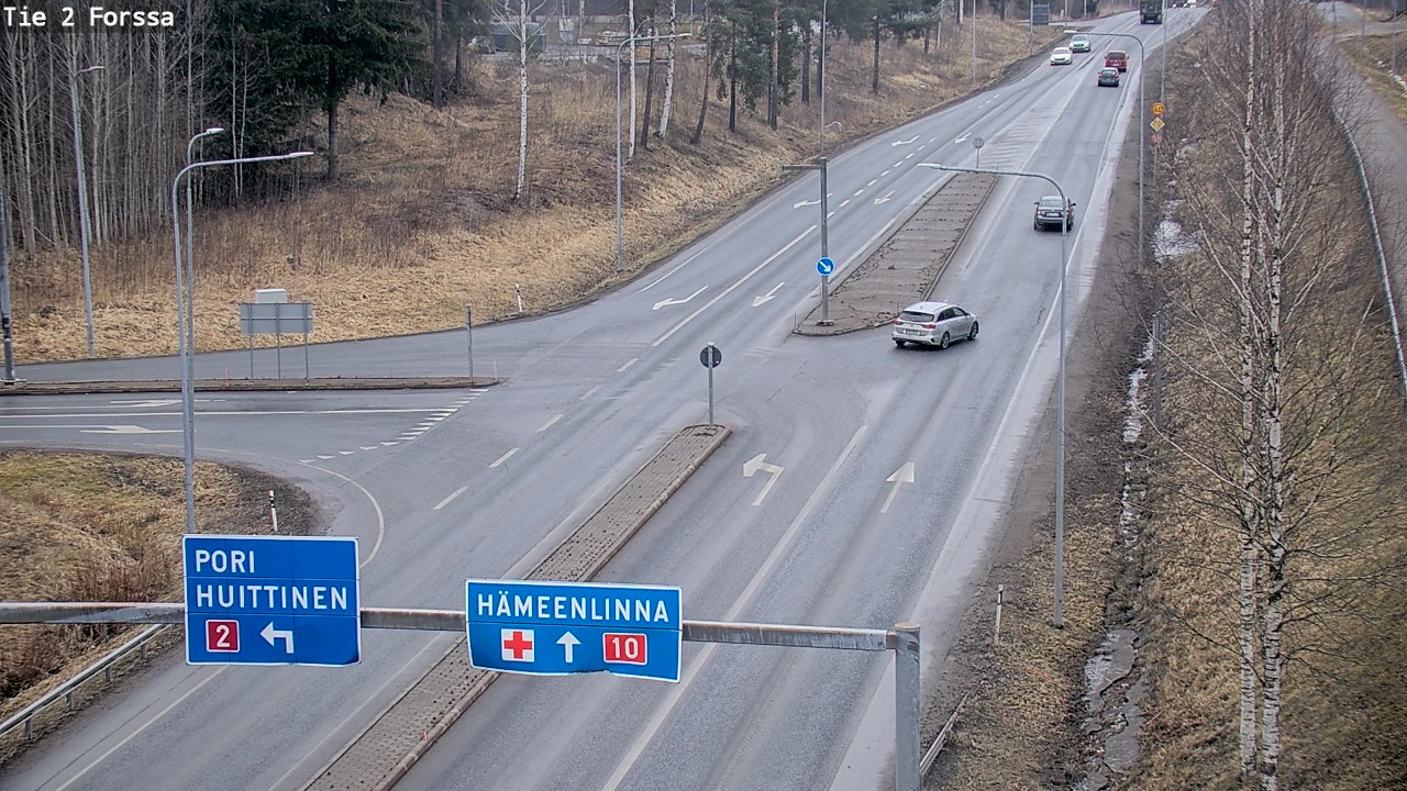 Weather Camera Image Väg 2 Forssa, Forssa, Kanta-Häme