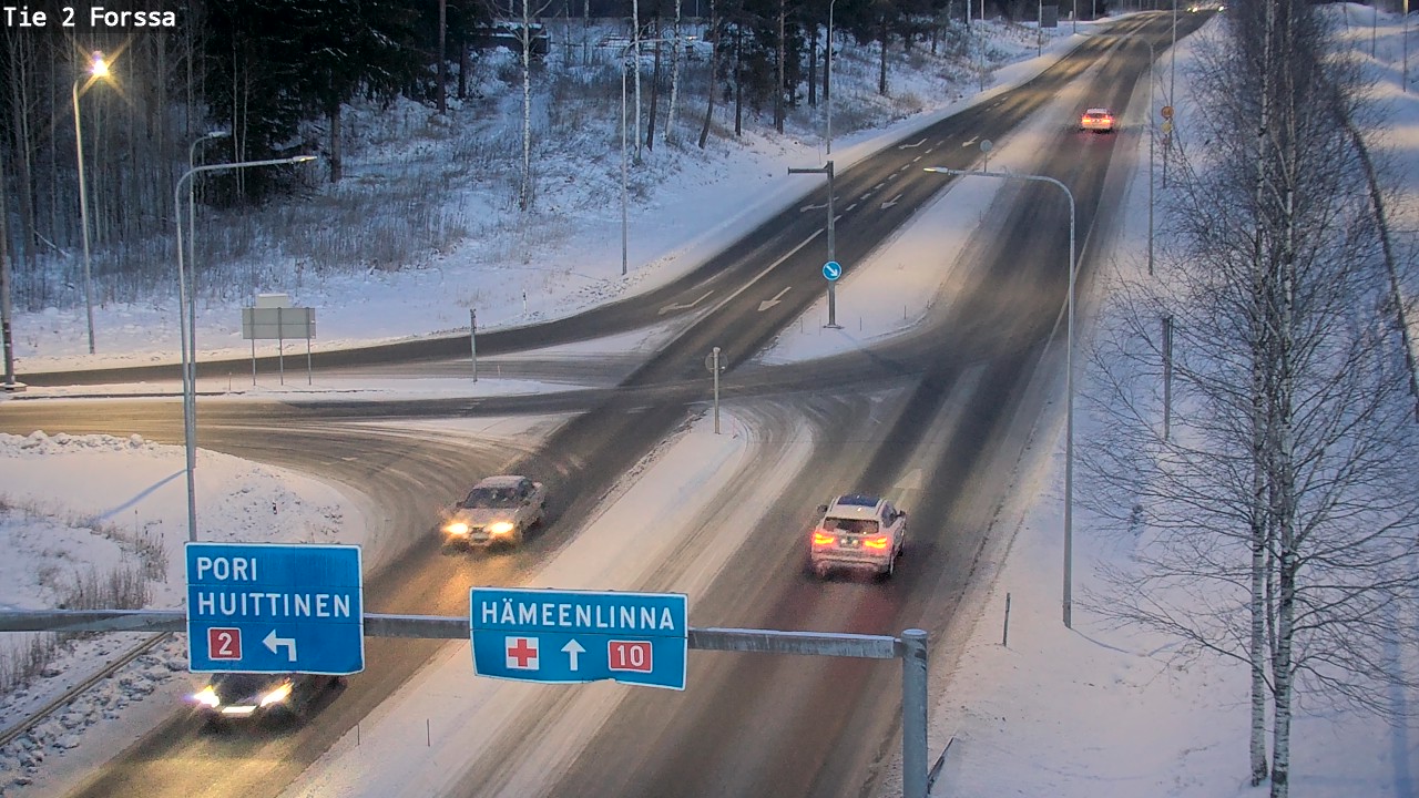 Weather Camera Image Väg 2 Forssa, Forssa, Kanta-Häme