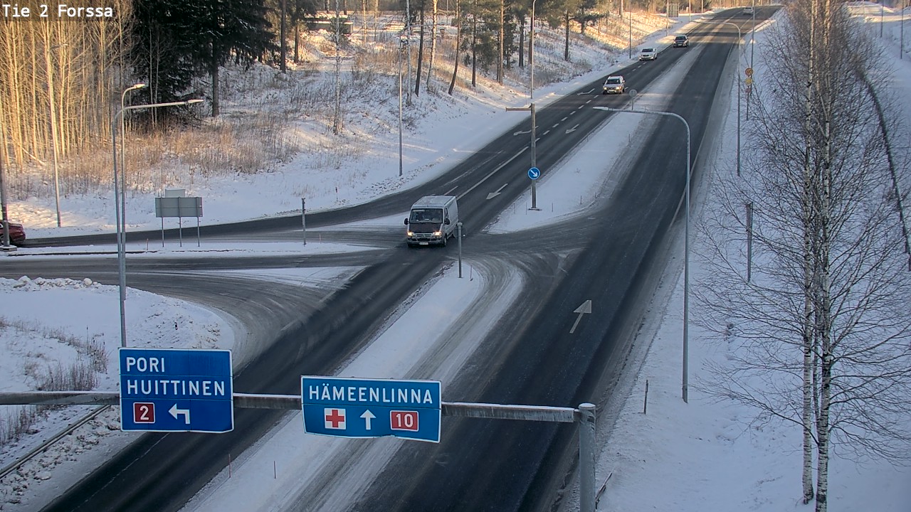 Weather Camera Image Väg 2 Forssa, Forssa, Kanta-Häme