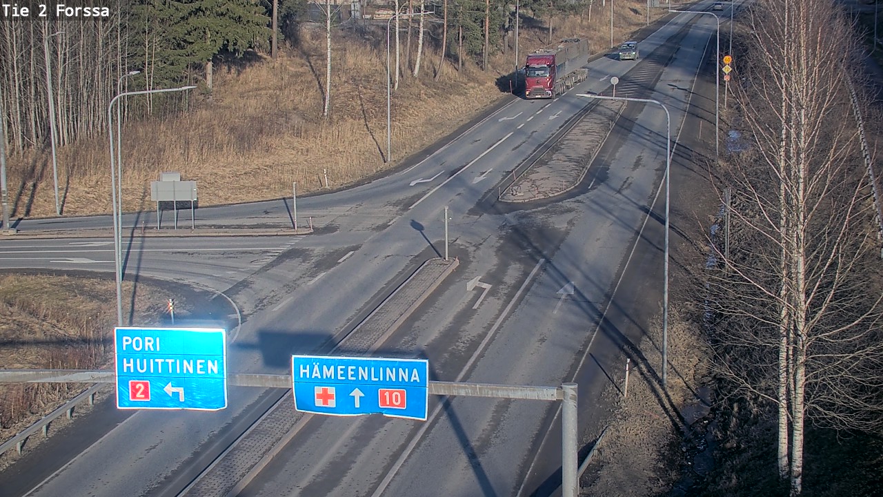 Weather Camera Image Väg 2 Forssa, Forssa, Kanta-Häme