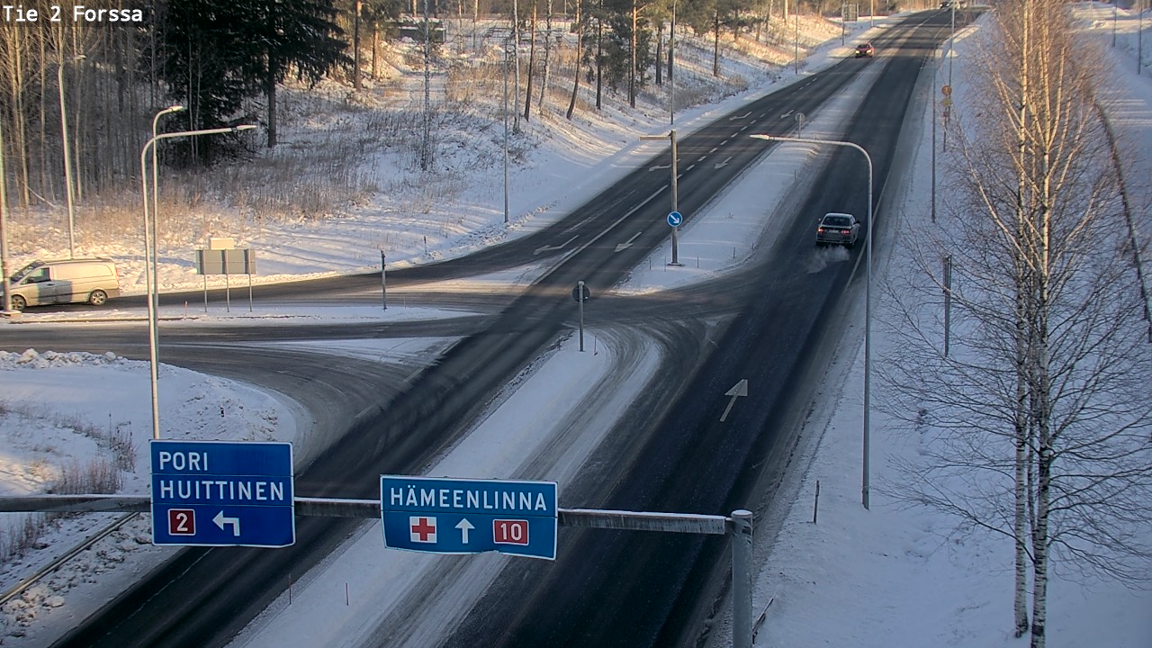Weather Camera Image Road 2 Forssa, Forssa, Kanta-Häme
