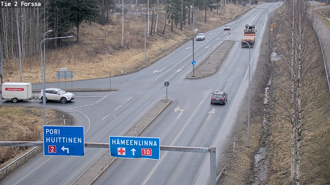 Weather Camera Image Väg 2 Forssa, Forssa, Kanta-Häme