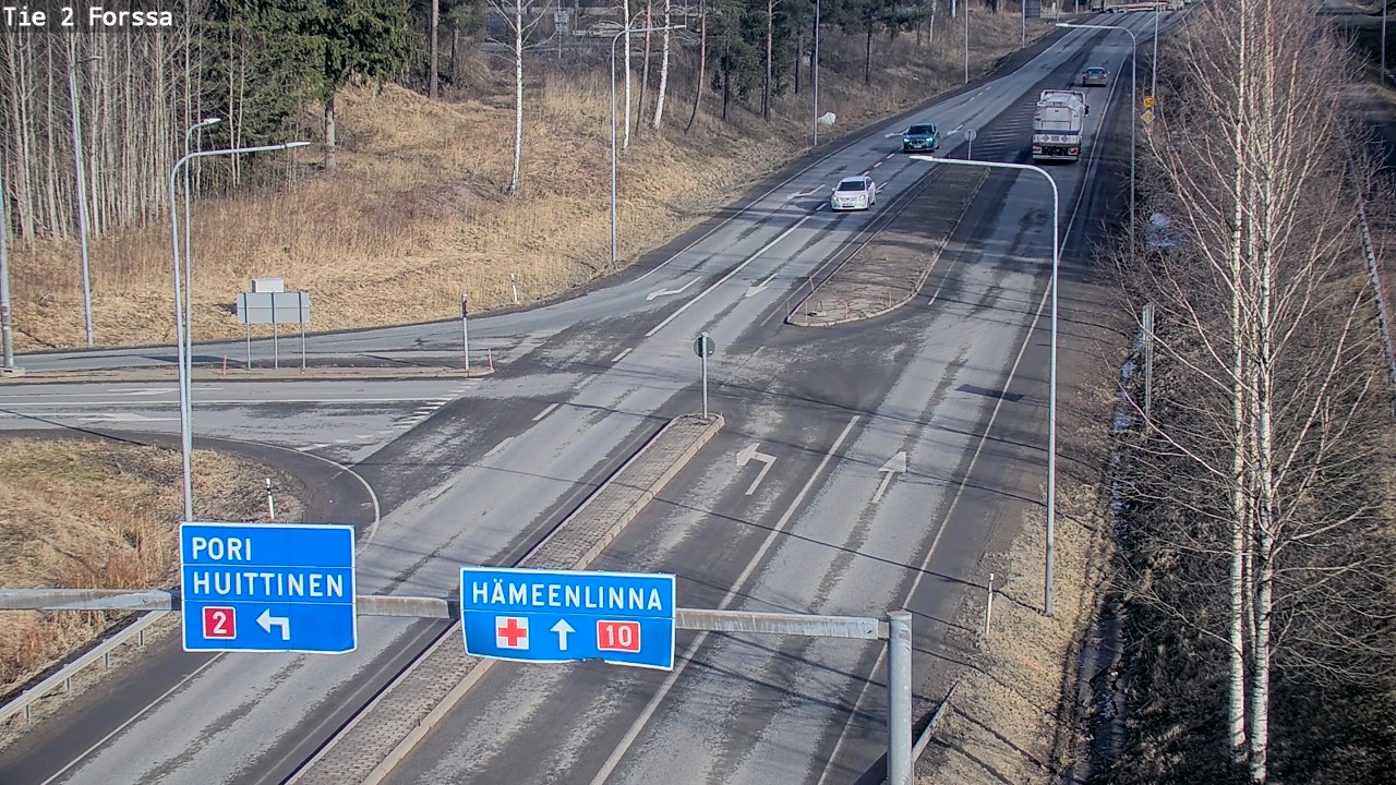 Weather Camera Image Väg 2 Forssa, Forssa, Kanta-Häme