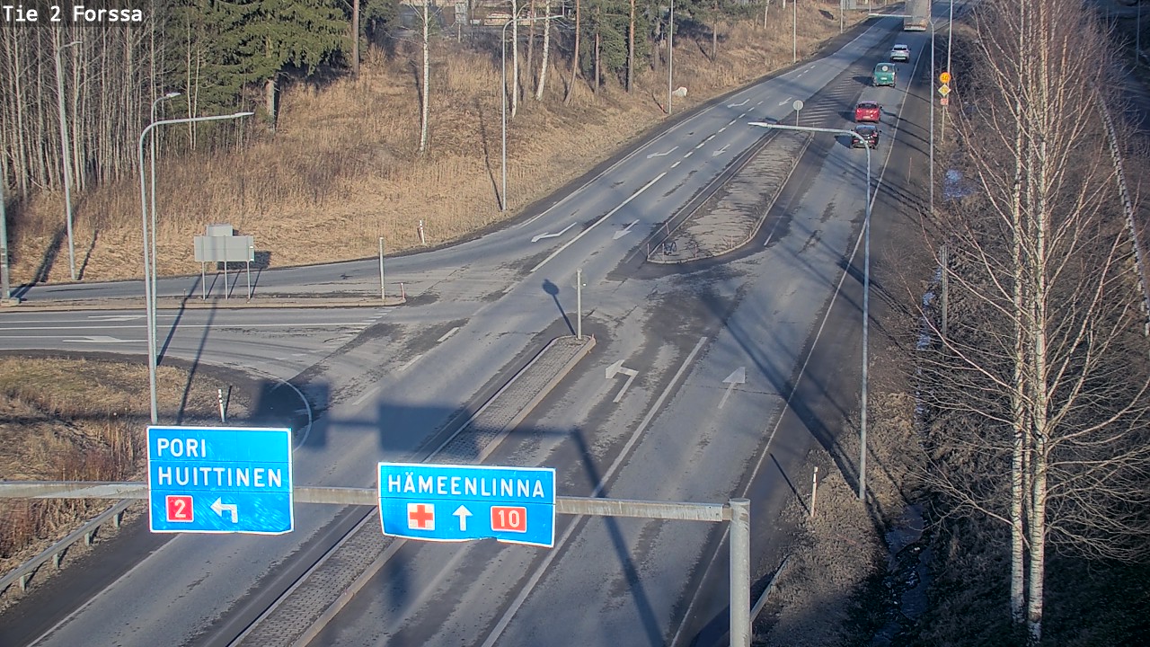 Weather Camera Image Väg 2 Forssa, Forssa, Kanta-Häme
