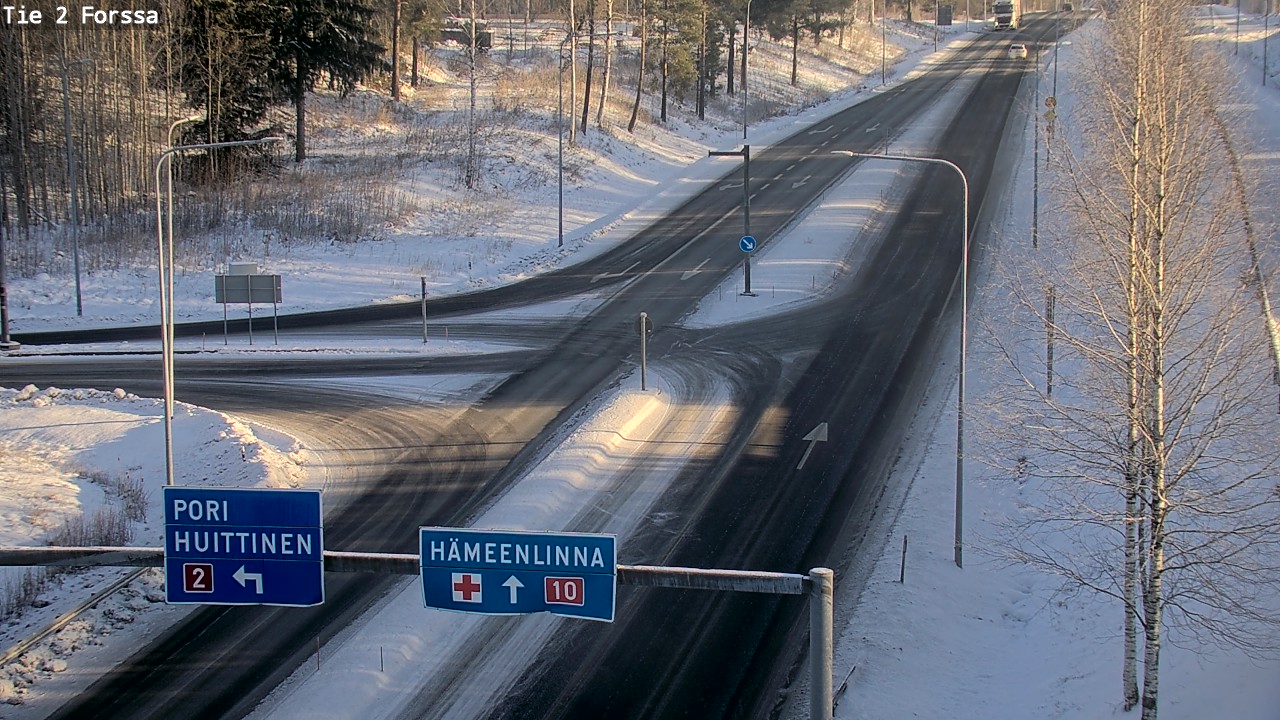 Weather Camera Image Road 2 Forssa, Forssa, Kanta-Häme