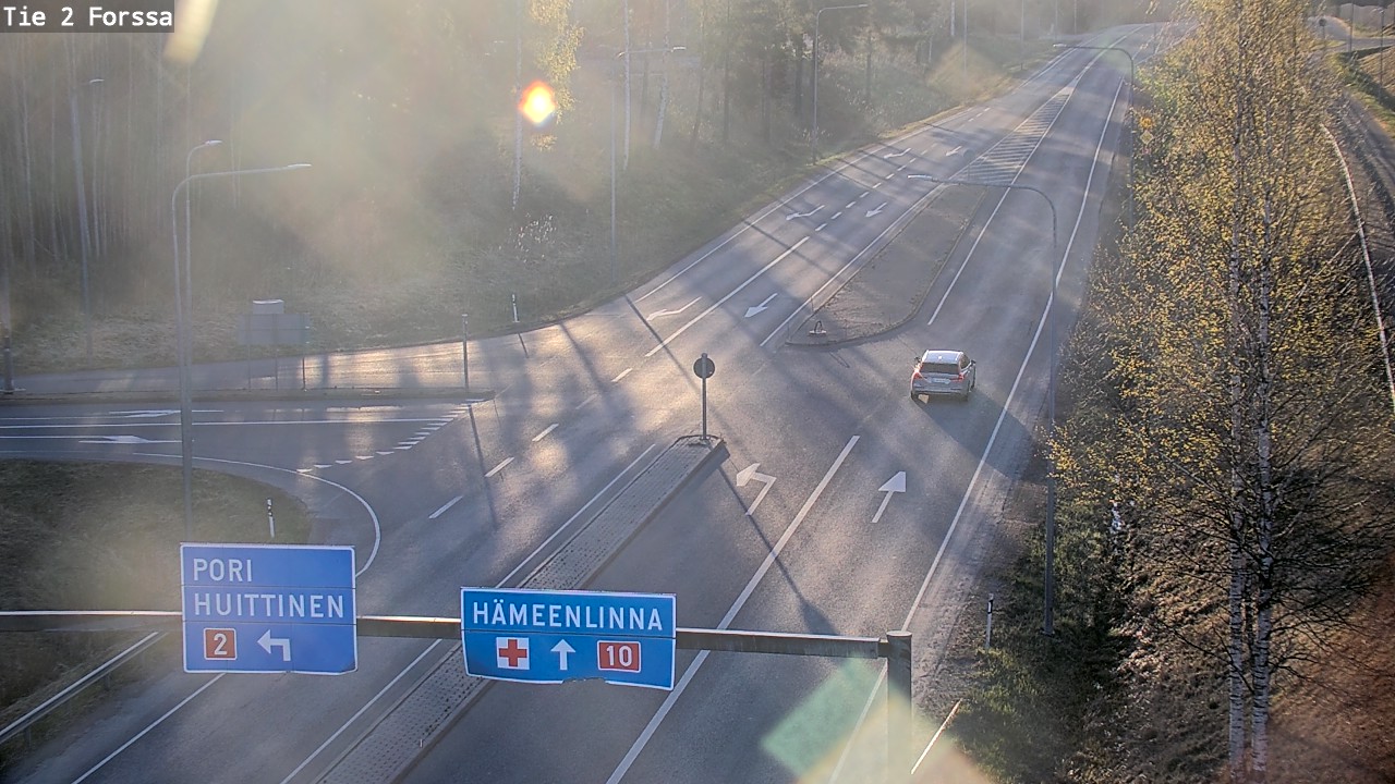 Weather Camera Image Road 2 Forssa, Forssa, Kanta-Häme