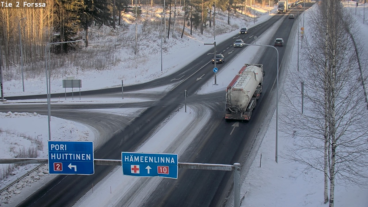 Weather Camera Image Väg 2 Forssa, Forssa, Kanta-Häme