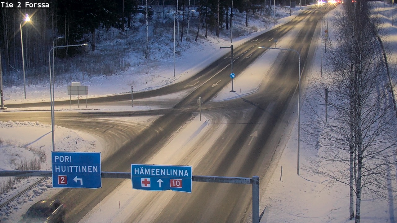 Weather Camera Image Väg 2 Forssa, Forssa, Kanta-Häme