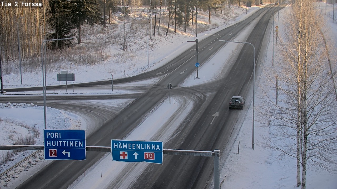 Weather Camera Image Road 2 Forssa, Forssa, Kanta-Häme