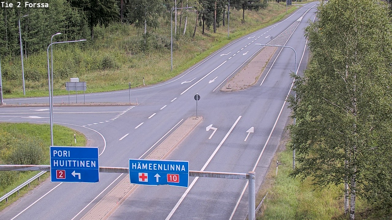 Weather Camera Image Väg 2 Forssa, Forssa, Kanta-Häme