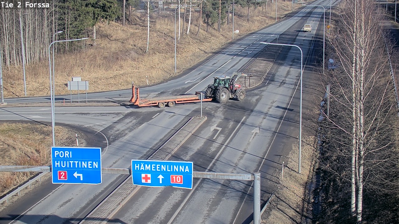 Weather Camera Image Väg 2 Forssa, Forssa, Kanta-Häme