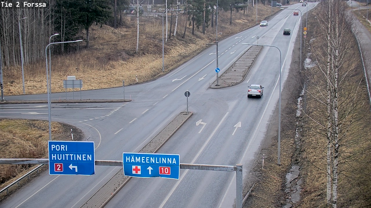 Weather Camera Image Väg 2 Forssa, Forssa, Kanta-Häme