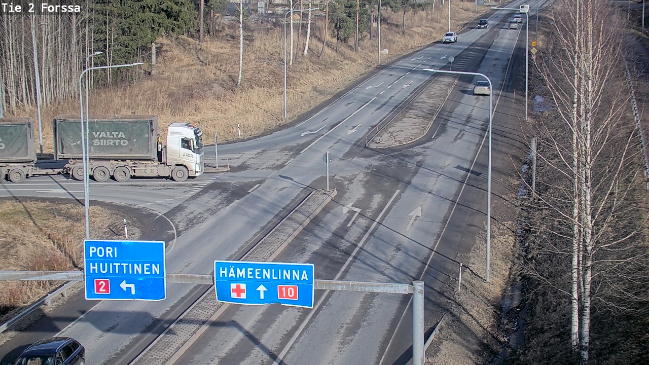 Weather Camera Image Road 2 Forssa, Forssa, Kanta-Häme