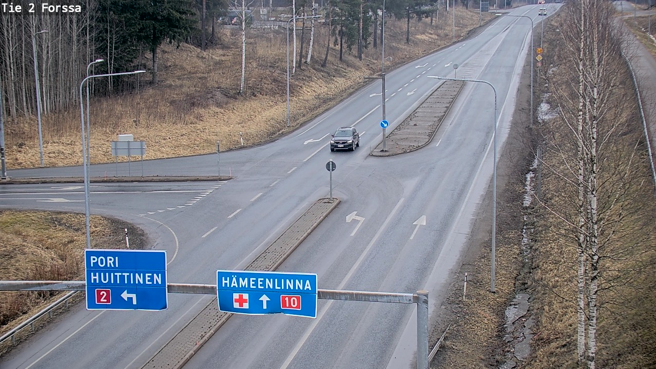 Weather Camera Image Väg 2 Forssa, Forssa, Kanta-Häme
